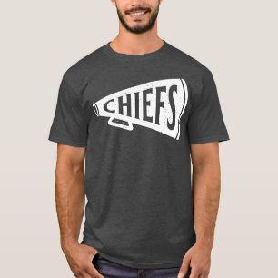  megafoon Kansas City Chiefs White Chiefs T-shirt