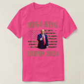 megakoning, megakoning Trump 2024 T-shirt (Design voorkant)