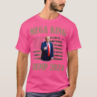 megakoning, megakoning Trump 2024 T-shirt