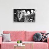 Megalith Musee du Quai Branly Paris Canvas (Insitu (Woonkamer))