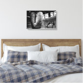 Megalith Musee du Quai Branly Paris Canvas (Insitu (Slaapkamer))