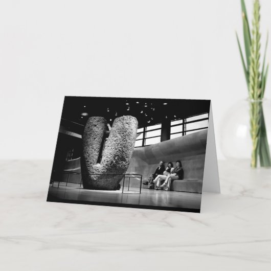 Megalith Musee du Quai Branly Paris kaart (Voorkant)