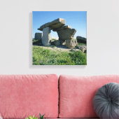 Megalith, prehistorisch canvas afdruk (Insitu (Woonkamer))
