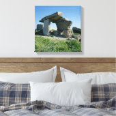 Megalith, prehistorisch canvas afdruk (Insitu (Slaapkamer))