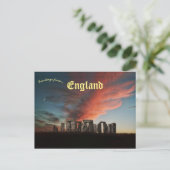 Megalithisch Stonehenge Monument Wiltshire Engelan Briefkaart (Staand voorkant)