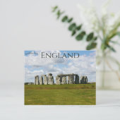 Megalithisch Stonehenge Monument Wiltshire Engelan Briefkaart (Staand voorkant)