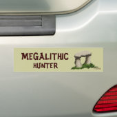 Megalithische Hunter Bumpersticker (Op auto)