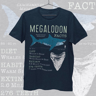Megalodon Facts T-shirt