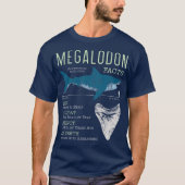 Megalodon Facts T-shirt (Voorkant)