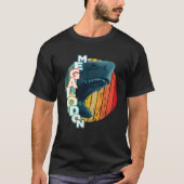 Megalodon grote enge haai t-shirt (Voorkant)