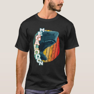 Megalodon grote enge haai t-shirt