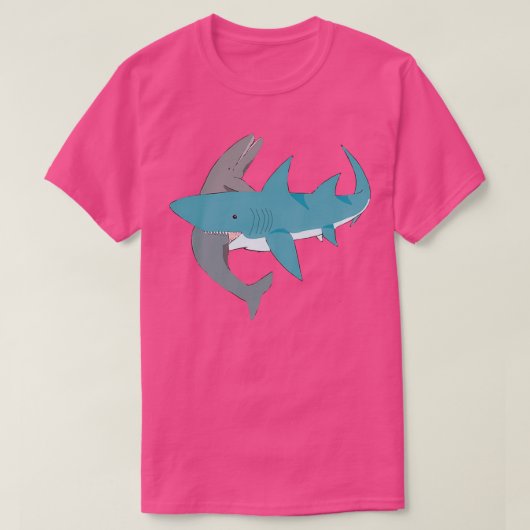 Megalodon Hunting T-shirt (Design voorkant)