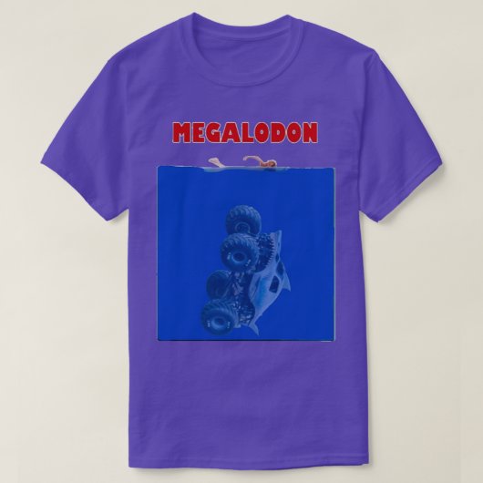 Megalodon Monster Truck T-shirt (Design voorkant)