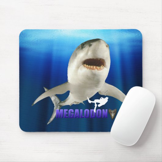Megalodon Mousepad Muismat (Met muis)