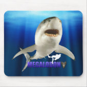 Megalodon Mousepad Muismat (Voorkant)