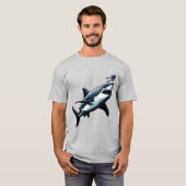 Megalodon Ontmoeting T-shirt (Voorkant volledig)