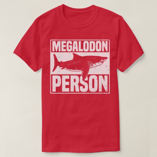 Megalodon PersonMegalodon Shark Pullover (Design voorkant)
