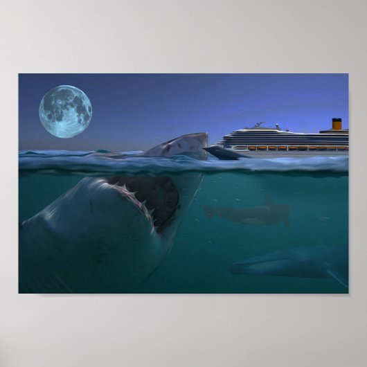 Megalodon Poster (Voorkant)