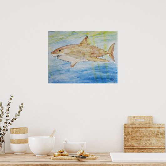 Megalodon Poster (Keuken)