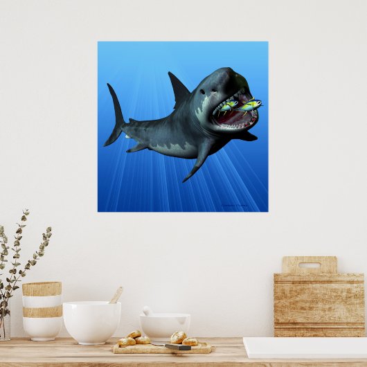 Megalodon Print (Keuken)