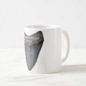Megalodon Shark Tooth Koffiemok (Voorkant rechts)
