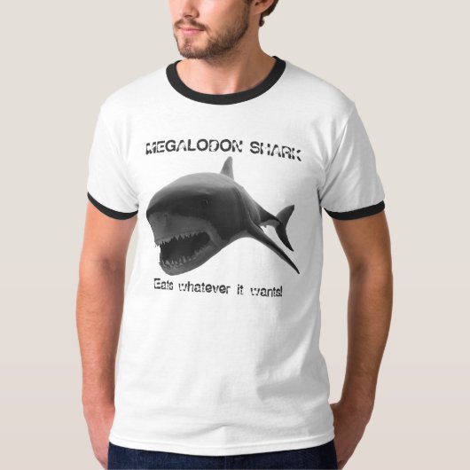 Megalodon Shirt (Voorkant)