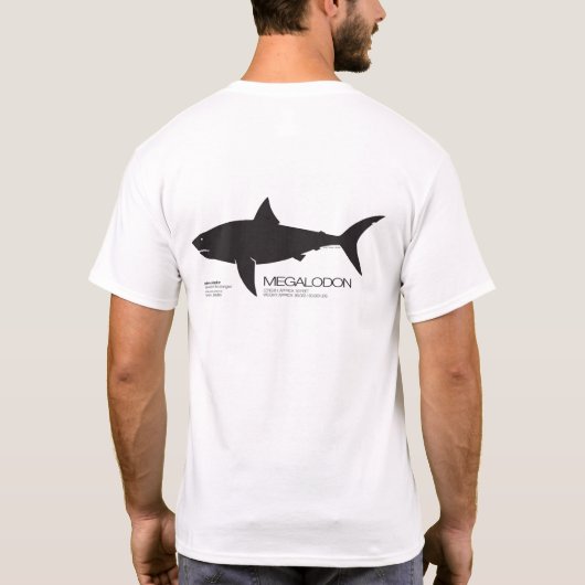 Megalodon T-shirt (Achterkant)