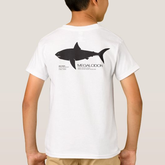 Megalodon T-shirt (Achterkant)