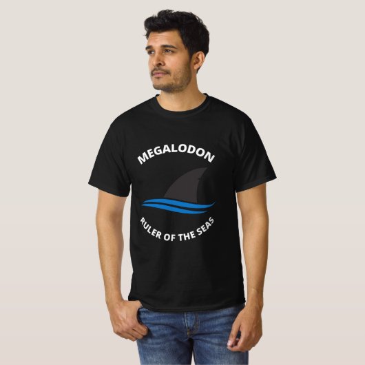 Megalodon T-Shirt (Voorkant volledig)