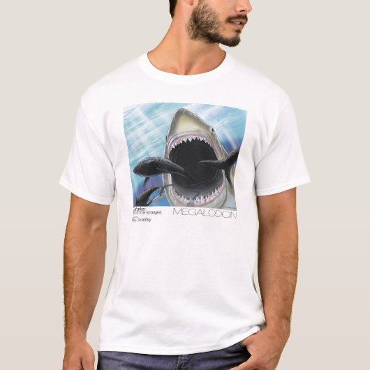 Megalodon T-shirt (volwassen) (Voorkant)