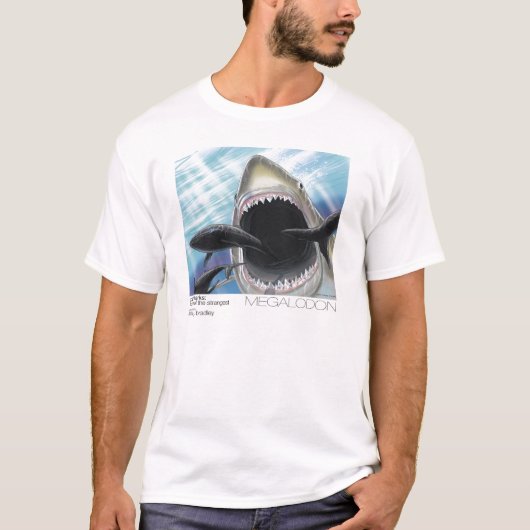 Megalodon T-shirt (volwassen) (Voorkant)