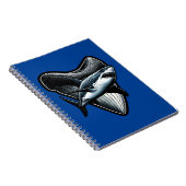 Megalodon tand notitieboek (Rechterzijde)