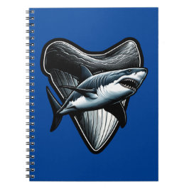 Megalodon tand notitieboek