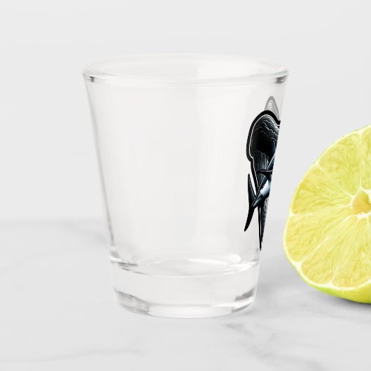 Megalodon tand shot glas (Links)