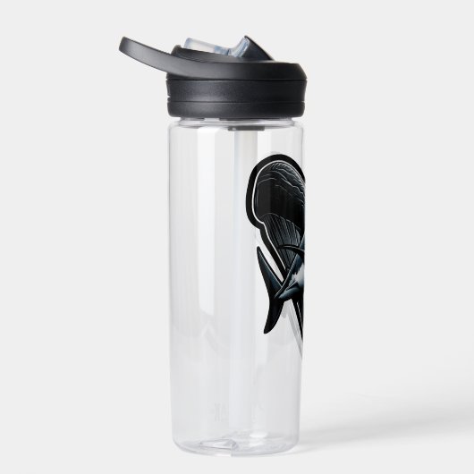 Megalodon tand waterfles (Rechts)