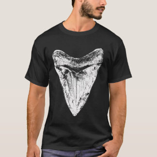 Megalodon Tooth Shark Lover Gift Meg Sharks Fossil T-shirt