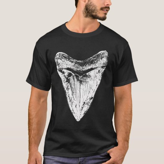 Megalodon Tooth Shark Lover Gift Meg Sharks Fossil T-shirt (Voorkant)
