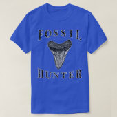 Megalodon Tooth Sharks Tooth Fossil Hunter Paleont T-shirt (Design voorkant)
