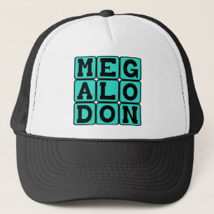 Megalodon, Uitgestorven Haaiensoort Trucker Pet