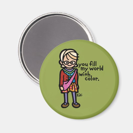 Megamagneet. Magneet (Voorkant / Achterkant)