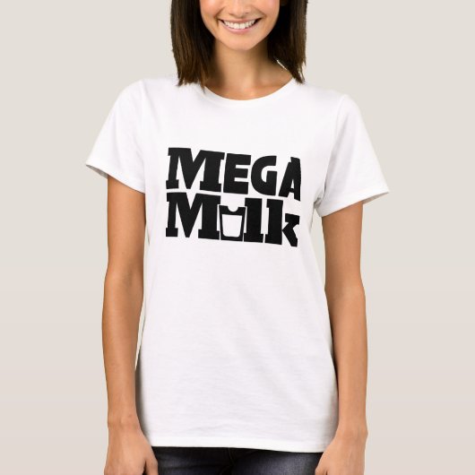 megamelkshirt t-shirt (Voorkant)