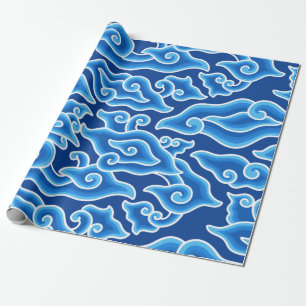 Megamendung batikpatroon megamendung cadeaupapier