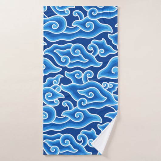 megamenung batik model meghierachter badhanddoek (Badhanddoek)