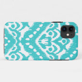 Megan Adams Zig Zag Ikat- Turquoise Case-Mate iPhone Case (Achterkant (horizontaal))
