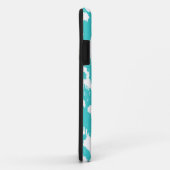 Megan Adams Zig Zag Ikat- turquoise Case-Mate iPhone Case (Achterkant/rechts)