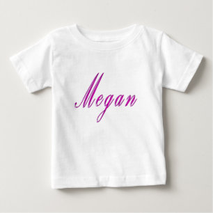 'Megan" Elegante Roze Meisjesnaam,