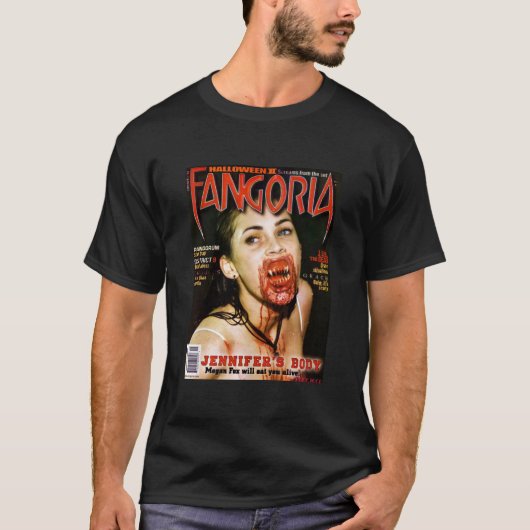 Megan Fox Magazine Classic T-Shirt (Voorkant)