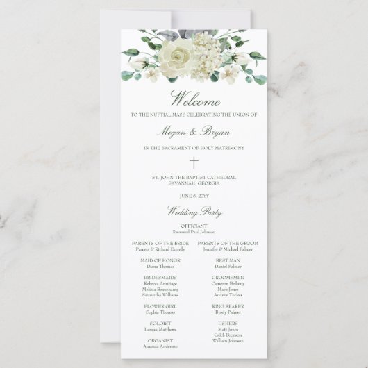 Megan Katholieke Weddenschap Programma met Massa (Voorkant)