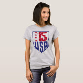Megan Rapinoe T-shirt, USWNT-speler, aangepaste kl T-shirt (Voorkant volledig)