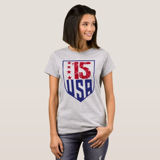 Megan Rapinoe T-shirt, USWNT-speler, aangepaste kl T-shirt (Voorkant volledig)